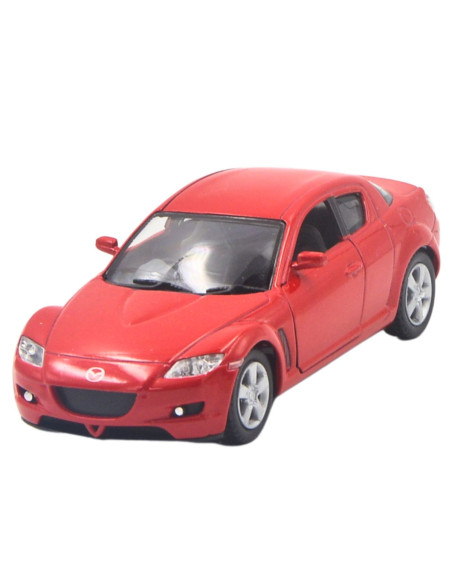 Mazda RX-8 rojo Escala 1:36 - Autos a escala – Sin gasolina