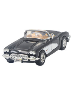 Corvette 1959 negro y blanco -  Escala 1:24