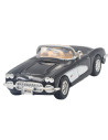 Corvette 1959 negro y blanco -  Escala 1:24