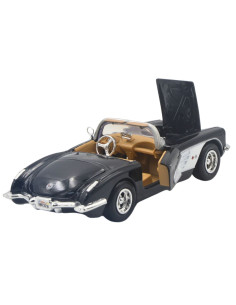 Corvette 1959 negro y blanco -  Escala 1:24 2