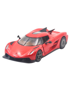 Koenigsegg Jesko Absolut rojo - Escala 1:36