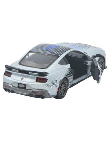 Ford Mustang Dark Horse 2024 plata - Escala 1:38- Artículos de colección
