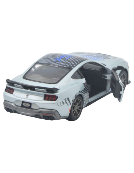 Ford Mustang Dark Horse 2024 plata - Escala 1:38- Artículos de colección