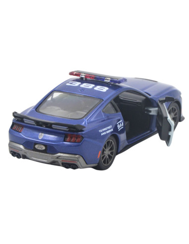Ford Mustang Dark Horse 2024 police - Escala 1:38- Artículos de colección