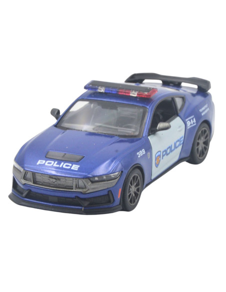 Ford Mustang Dark Horse 2024 police - Escala 1:38- Artículos de colección