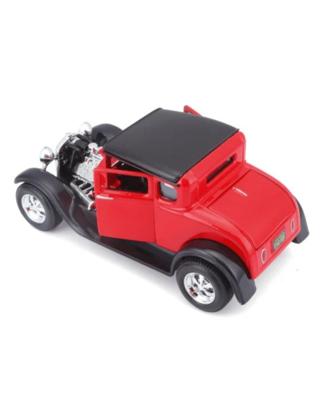 Ford Model A 1929 rojo - Escala 1:24- Carros de colección