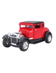 Ford Model A 1929 rojo - Escala 1:24- Carros de colección