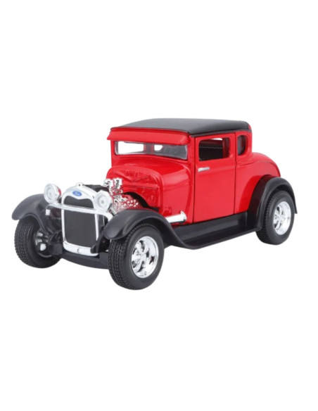 Ford Model A 1929 rojo - Escala 1:24- Carros de colección