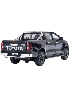 Toyota Hilux negro - Escala: 1:27- Carros de colección 2