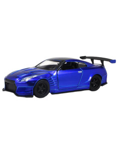 Brian´s Nissan GT-R R35 azul Rapido y furioso  jada - Escala 1:32- Rapido y furioso - Carros de colección