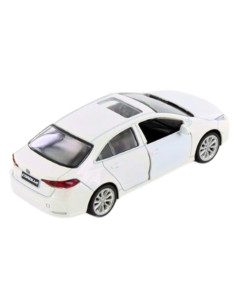 Toyota corolla Hybrid blanco - Escala 1:43 - 11 cm 2