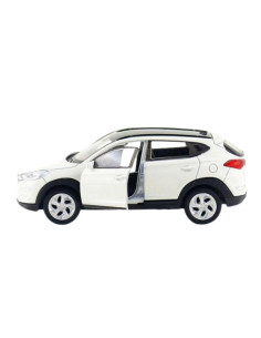 Hyundai Tucson blanco - Escala 1:36 - 11 cm- Artículos de colección 2