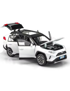 Toyota rav 4 blanco - Escala 1:32 Artículos de colección 2