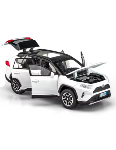 Toyota rav 4 blanco - Escala 1:32 Artículos de colección