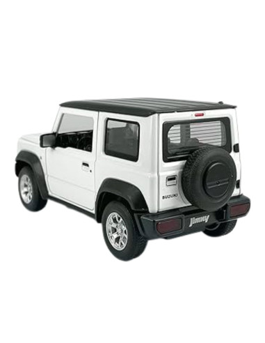 Suzuki Jimmy blanca-  Escala 1:24- Autos a escala – sin gasolina
