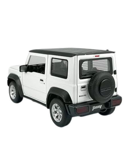 Suzuki Jimmy blanca-  Escala 1:24- Autos a escala – sin gasolina