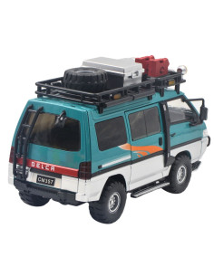 Mitsubishi L300 adventure verde - Escala 1:24 - Carros de colección 2