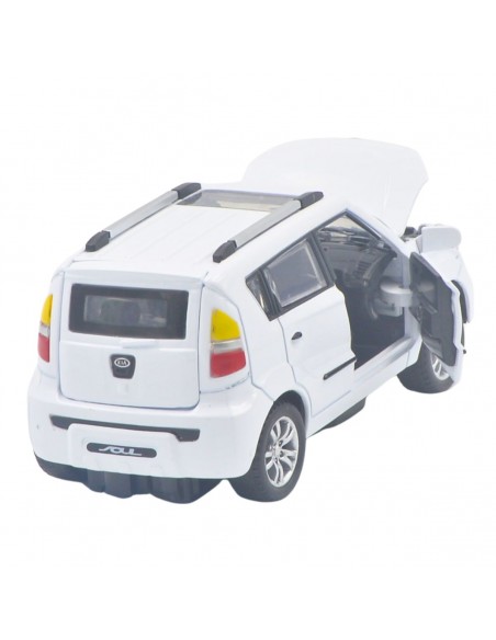 kia soul blanco - Escala 1:32 -Artículos de colección