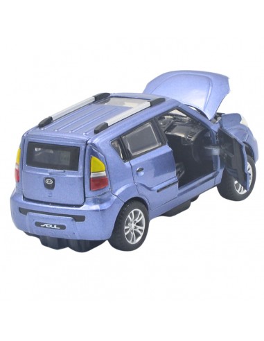 kia soul azul - Escala 1:32 -Artículos de colección