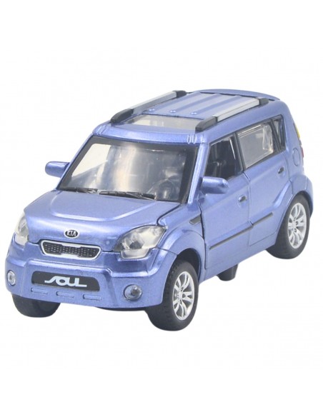 kia soul azul - Escala 1:32 -Artículos de colección