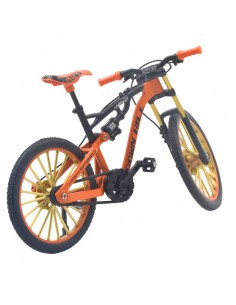 Bicicleta todo terreno naranja a escala -  Escala 1:12 - Sin caja 2