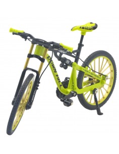 Bicicleta todo terreno naranja a escala -  Escala 1:12 - Sin caja
