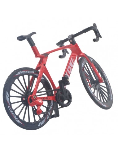 Bicicleta de ruta rojo a escala -  Escala 1:12 - Sin caja