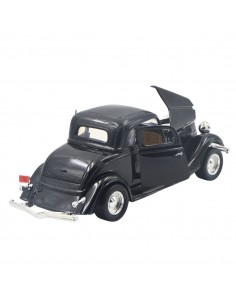 Ford coupe 1934 negro-  Escala 1:24 2