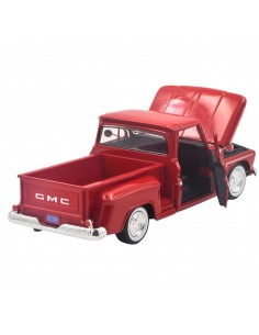 GMC C1000 pickup 1966 roja -  Escala 1:24 2