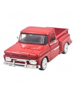 GMC C1000 pickup 1966 roja -  Escala 1:24