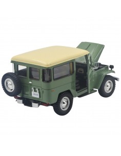 Toyota FJ40 verde - escala 1:24 carro a escala 2