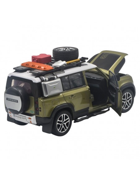 Land rover new defender rojo Escala 1:36- Carros de colección