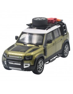 Land rover new defender rojo Escala 1:36- Carros de colección