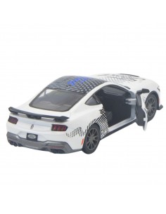 Ford Mustang Dark Horse 2024 blanco- Escala 1:38- Artículos de colección 2