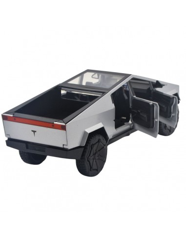 Tesla cybertruck gris Escala 1: 24 -  Carro De Colección A Escala Carro De Colección A Escala Carro De Colección A Escala