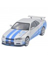 Nissan Skyline GT-R   R34 gris - Escala 1:32 - Artículos de colección