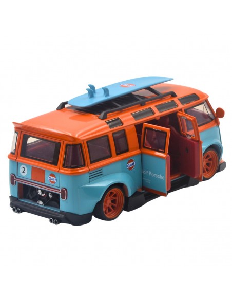 Volkswagen combi edición Golf porsche - Escala 1:24