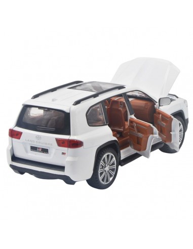Toyota LC300 blanco GR - Escala 1:24 Artículos de colección