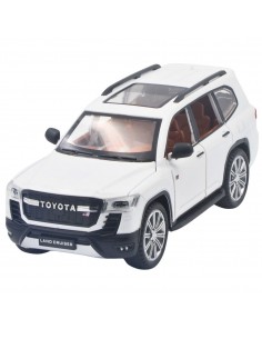 Toyota LC300 blanco GR - Escala 1:24 Artículos de colección