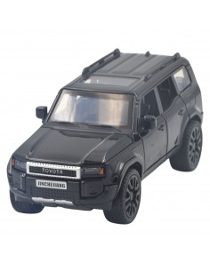 Nueva Toyota Prado 2025 negra - Escala 1:32Artículos de colección