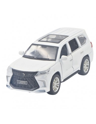 Lexus LX 570 Blanca  - Escala 1:32 Artículos de colección