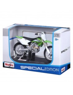 kawasaki kx 250 f  maisto verde - Tienda de artículos de colección 2
