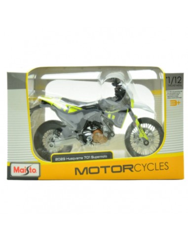 Husqvarna 701 Supermoto 2023 -Motos a escala 1:12