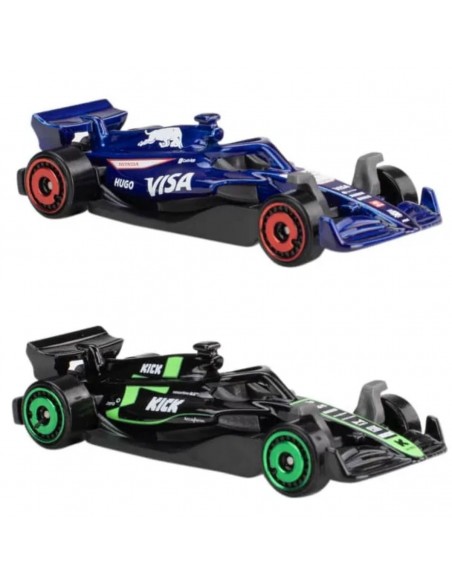 Paquete De 5 Coches Hot Wheels Formula 1  - Escala 1:64