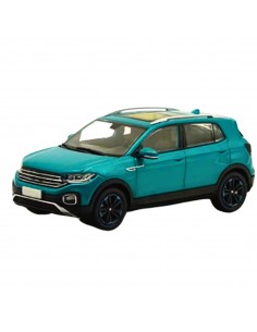 Volkswagen T-cross azul 9cm - Escala 1:43