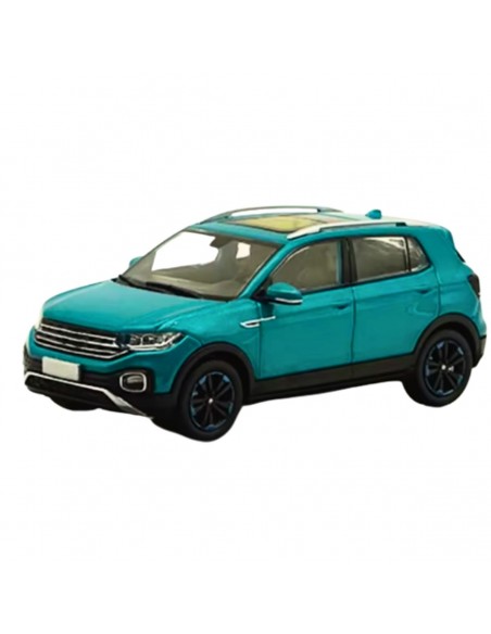 Volkswagen T-cross azul 9cm - Escala 1:43