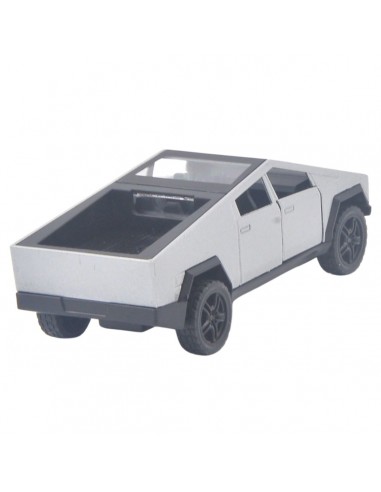 Tesla cybertruck Escala 1: 36 gris -  Carro De Colección A Escala -  Carro De Colección A Escala-  Carro De Colección A Escala C