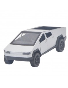 Tesla cybertruck Escala 1: 36 gris -  Carro De Colección A Escala -  Carro De Colección A Escala-  Carro De Colección A Escala C