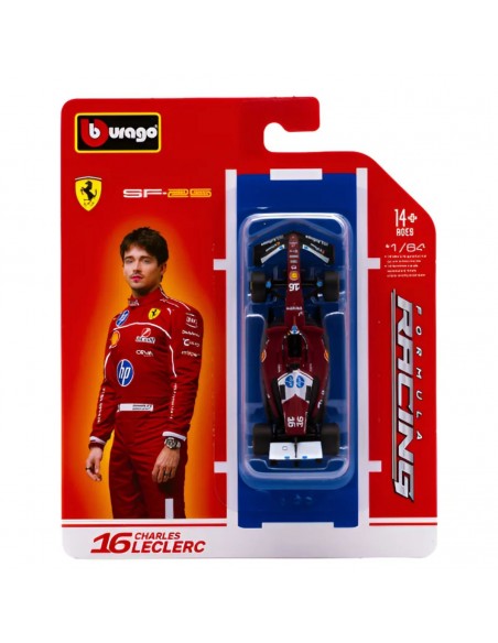 Ferrari F1 Team sf25  n16 charles leclers Bburago Escala1:64