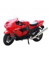 kawasaki Ninja ZX14R roja -Motos a escala 1:18